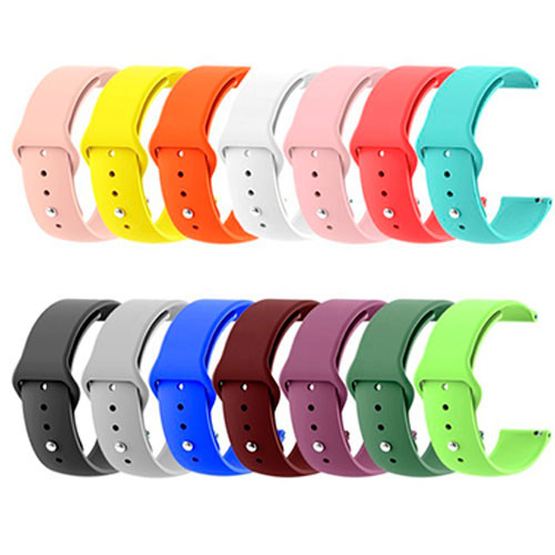 Ремешок силиконовый для 18mm/ 20mm/ 22mm | MobileTm