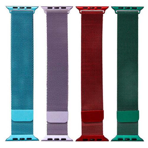 Ремешок для Apple Watch 42/44/45/49 мм 38/40 мм петля миланский браслет | MobileTm