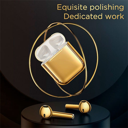 Блютуз наушники AirPods Pro Gold | MobileTm