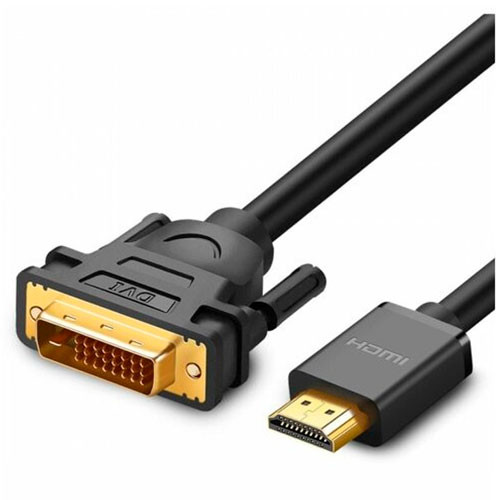Кабель Ugreen 10135 UGREEN HD106 HDMI-DVI, черный | MobileTm