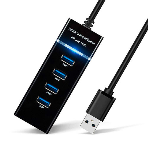 Высокоскоростной концентратор USB 3.0 4-портовый мультиконцентратор USB-расширение | MobileTm