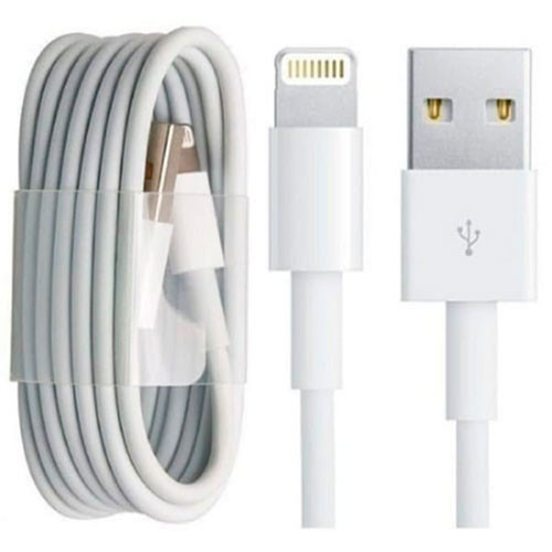 Кабель для быстрой зарядки iPhone 11/XS/Max/XR/X/8/8 Plus/7/7 Plus/6/6 Plus/6S/6S Plus (белый) | MobileTm