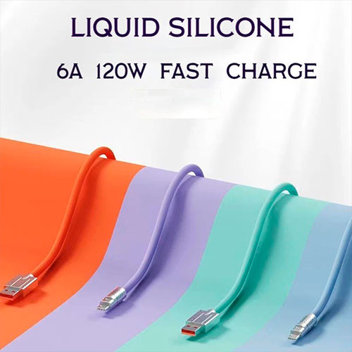 Кабель USB Type-C для быстрой зарядки, 120 Вт, 6 А | MobileTm