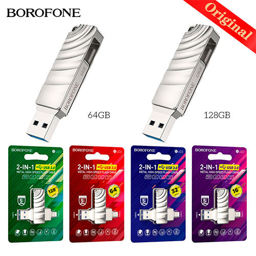 BOROFONE Hoco Type-C Высокоскоростной мобильный телефон USB Flash Drive Music U Disk 16GB | MobileTm