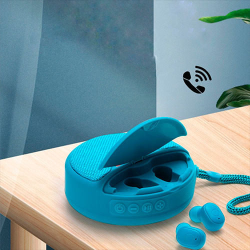 Беспроводные мини Bluetooth наушники TWS Сабвуфер стерео гарнитура Многофункциональная | MobileTm