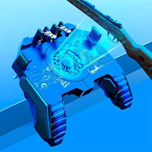 Охлаждающая ручка для телефона Бесшумный Интуитивно понятный шаблон Зарядка через USB Игры | MobileTm