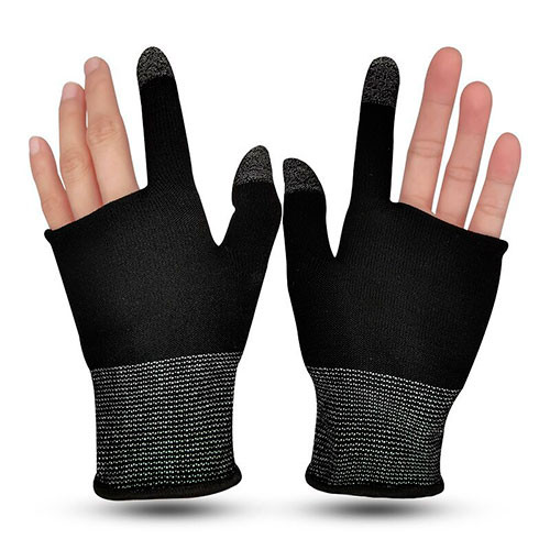 Перчатки игровые Бесшовные дышащие с двумя пальцами, 2 шт. | MobileTm