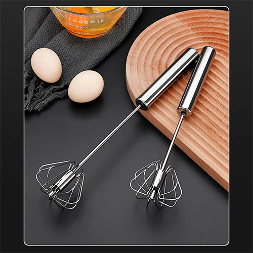 Полуавтоматический венчик для яиц, венчик для яиц, ручной миксер из нержавеющей стали 304 | MobileTm
