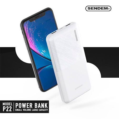 Power bank Sendem model P22 size 10000mAh | MobileTm