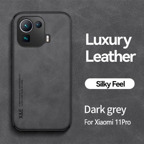 Кожаный чехол для Xiaomi Mi 11 Pro | MobileTm