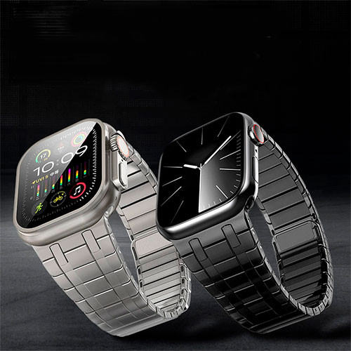 Ремешок для Apple Watch 42/44/45/49 мм Нержавеющая сталь | MobileTm