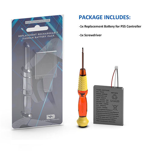 Батарея PS5 геймпада 1560mAh | MobileTm