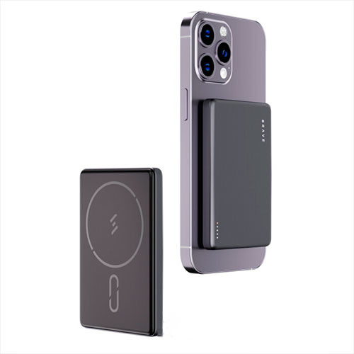 BRAVE BP-19 Ultra Slim Magnetic Wireless 20W (5,000mAh) | MobileTm