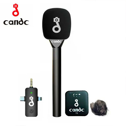 Беспроводной микрофон Candc Interview с одним передатчиком и одним приемником | MobileTm