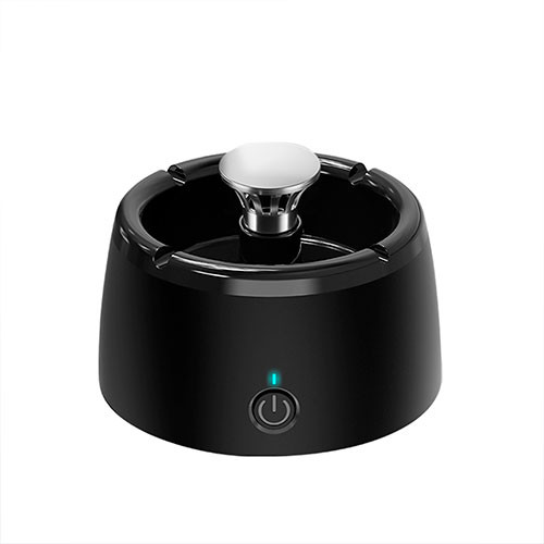 Умная пепельница-очиститель воздуха: Отрицат. ионы, 360° | MobileTm