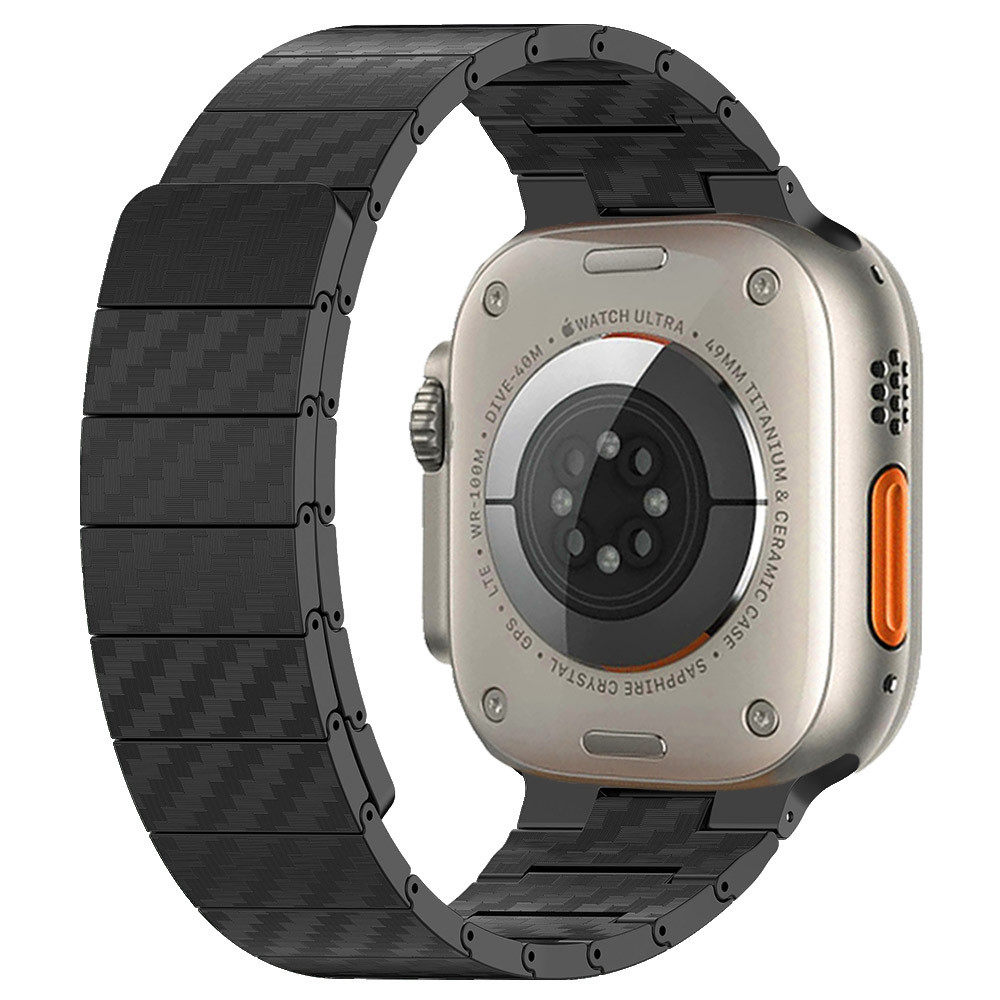 Ремешок для Apple Watch 44mm/45mm/49mm Магнитная из углеродного волокна | MK01339