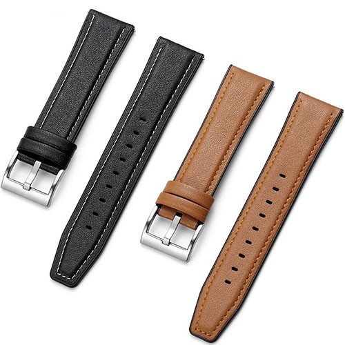 Ремешок для 22 mm 20 mm кожаный | MK00734