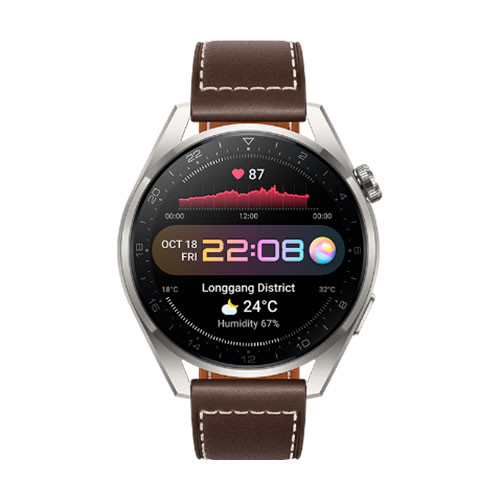 Умные часы Huawei Watch 3 Pro коричневые Original | MK00940