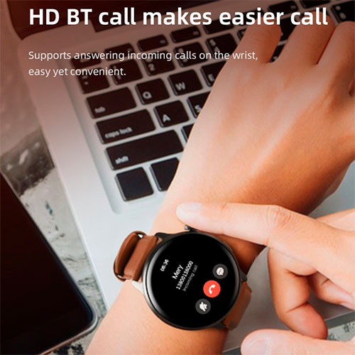 Mibro Lite 2 with 1.3 inch AMOLED display, practicality(color: brown) Original | MK01663