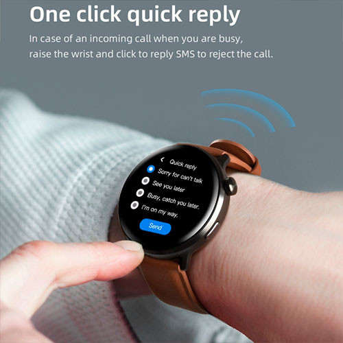 Mibro Lite 2 with 1.3 inch AMOLED display, practicality(color: brown) Original | MK01663