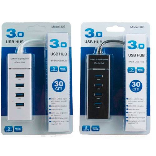 Высокоскоростной концентратор USB 3.0 4-портовый мультиконцентратор USB-расширение | MK00679