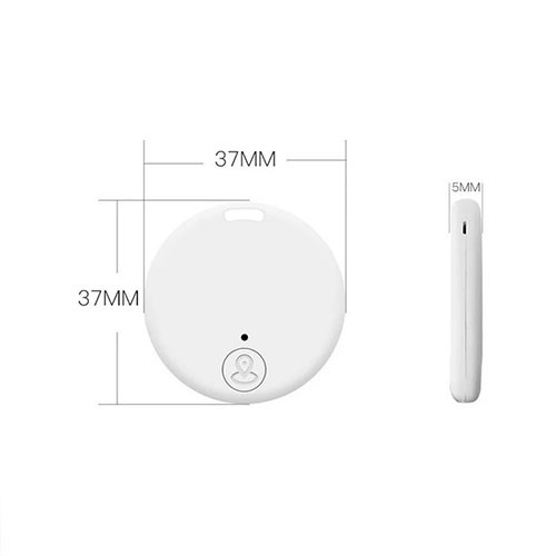 Портативный мини-локатор GPS-трекер Bluetooth 5,0 круглый | MK01031