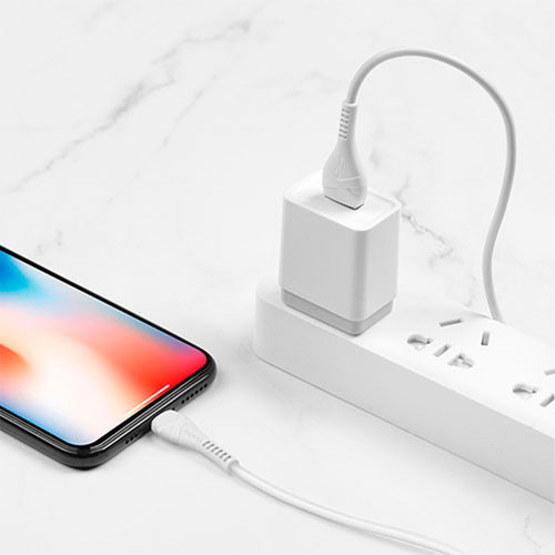 HOCO Кабель передачи данных прочный USB-кабель для зарядки iPhone/Tyepe-C/Micro/ данных мобильного телефона | MK01292