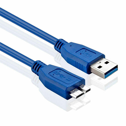 Кабель Micro USB 1,5 м, кабель USB 3.0 Type A Male to Micro B для жесткого диска камеры Samsung Galaxy S5 Note 3 | MK00768