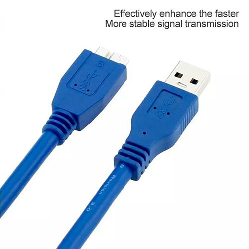 Кабель Micro USB 1,5 м, кабель USB 3.0 Type A Male to Micro B для жесткого диска камеры Samsung Galaxy S5 Note 3 | MK00768