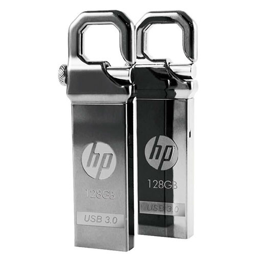 Флeшка-диск HP 128 GB / USB-диск v250w из нержавеющей стали | MK01012