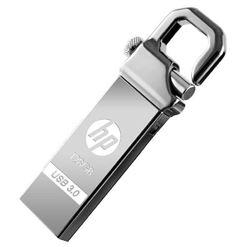 Флeшка-диск HP 128 GB / USB-диск v250w из нержавеющей стали | MK01012