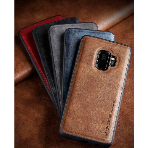 Чехол для Samsung S9 / S9 Plus Кожаный | MK00980