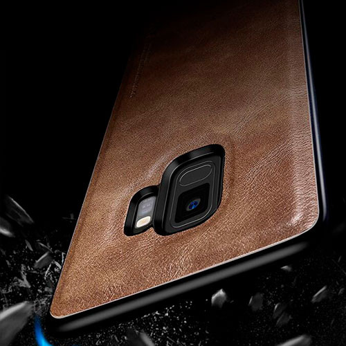 Чехол для Samsung S9 / S9 Plus Кожаный | MK00980