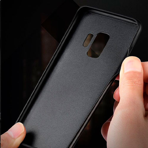 Чехол для Samsung S9 / S9 Plus Кожаный | MK00980