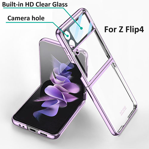 Чехол для Samsung Galaxy Z Flip 4  Прозрачный | MK00842