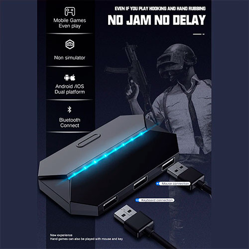 Игровой контроллер Клавиатура Мышь Конвертер Мобильная игровая периферия Bluetooth | MK02130