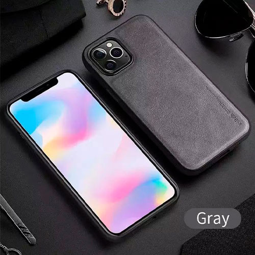 Чехол для телефона iPhone 12 mini / iPhone 12 Pro/12 pro Max Кожаный | MK00980