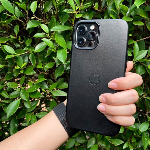 Чехол для iPhone 12 mini / 12 Pro / 12 pro Max Кожаный | MK00340