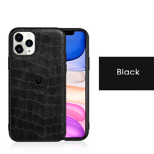 Чехол для iPhone 11 Pro Кожаный магнитопоглощающий | MK00335