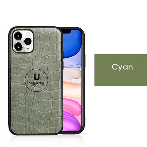 Чехол для iPhone 11 Pro Кожаный магнитопоглощающий | MK00335