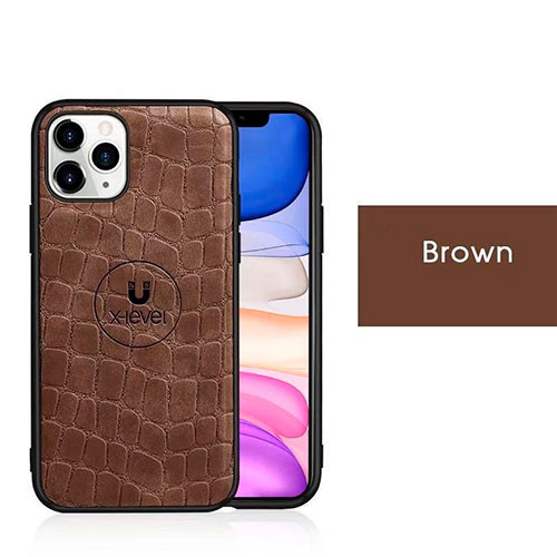 Чехол для iPhone 11 Pro Кожаный магнитопоглощающий | MK00335