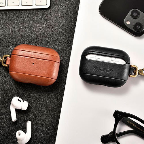 Чехла для Airpods pro / Airpods pro 2 восковая кожа | MK01222