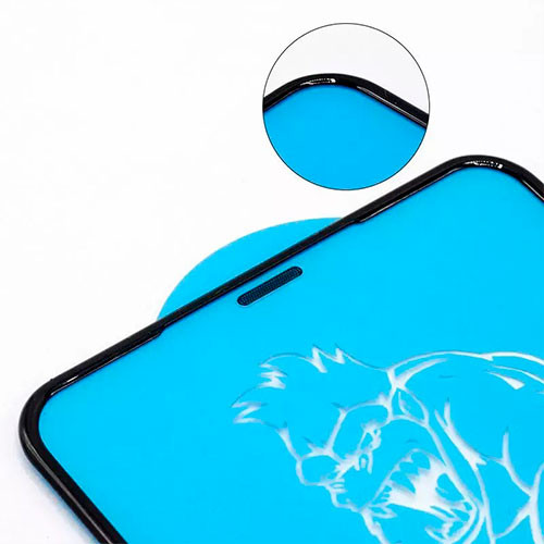Защитное стекло с резиновым бортом 18D.На iPhone X / XS / XS max / 11pro / 11 pro max | MK00289