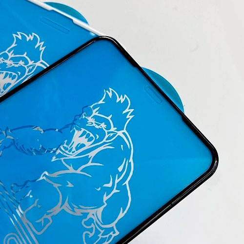 Защитное стекло с резиновым бортом 18D.На iPhone X / XS / XS max / 11pro / 11 pro max | MK00289