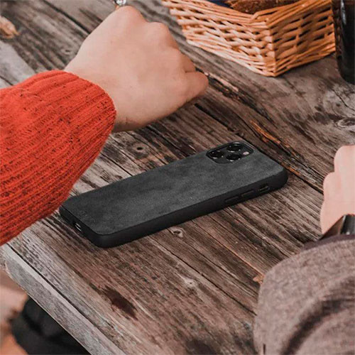 Чехол iPhone11 Pro /11 Pro Max Alcantara | MK02709
