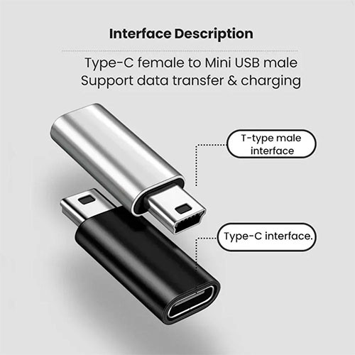 Адаптер Mini USB - Type C Разъем | MK02906