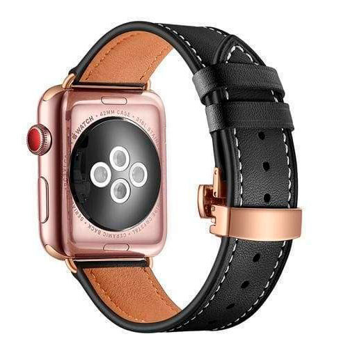 Ремешок для Apple Watch 38 мм 42 мм 40 мм 44 мм 45mm 49mm из натуральной кожи | MK00321