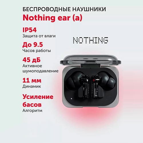 Беспроводные наушники Nothing EAR (A) | MK03022