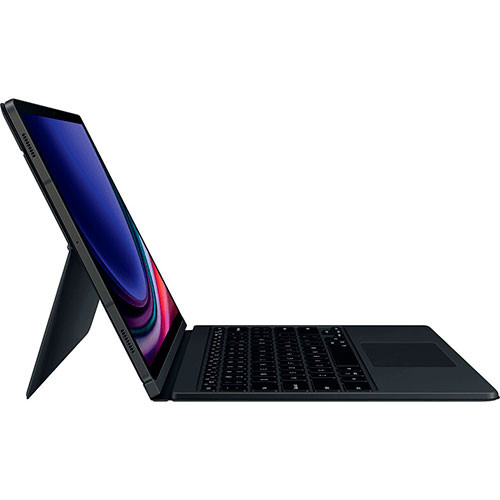 Чехол-клавиатура для Samsung Galaxy Tab S9+ Book Cover Black | MK03047