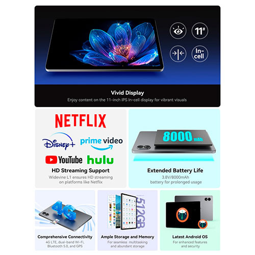 ALLDOCUBE iPlay 60 Lite 4/128GB Grey + Чехол (Планшет) | MK03071